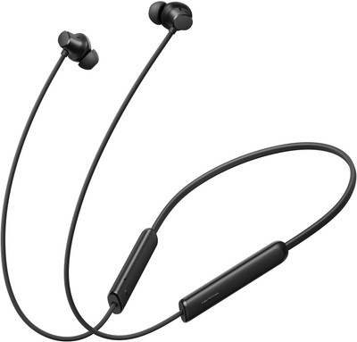 realme Buds Wireless 5 Lite with 35Hrs Playback,12.4mm Drivers,ENC,IP55 & 45ms Latency Bluetooth(Void Black, In the Ear)
