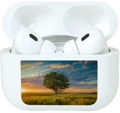 TOUCH 18 Screen TWS, ANC Smart Touch Display True Wireless Buds, Type-C Fast Charging Bluetooth(White, In the Ear)