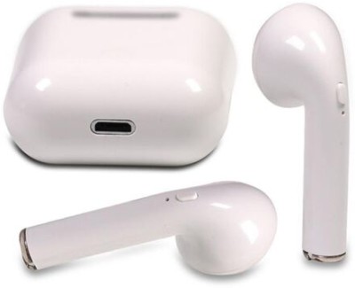 TANBAN i12 bluetooth headphone twins wireless set of 1 Bluetooth Headset(White, In the Ear)
