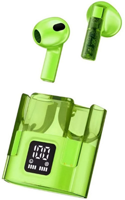 COREGENIX Clear Sound TWS with BT5.3, 25hrs Playtime, Low Latency, High Performance Bluetooth(Green, True Wireless)