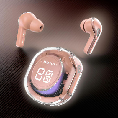 MGT UltraPods Pro TWS Transparent Bluetooth Earbuds with Noise-Canceling 24 Bluetooth(Multicolor, In the Ear)