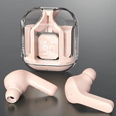 HOUSE OF SOUND T-12 MAX EAR 2024 Bluetooth Gaming(Pink, True Wireless)