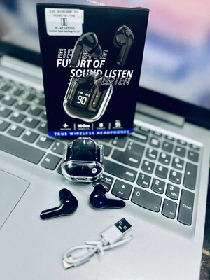 NKPR Newly Design UltraPods Buds ,Charging Case ,Sensor Touch 598 Bluetooth(Black, True Wireless)