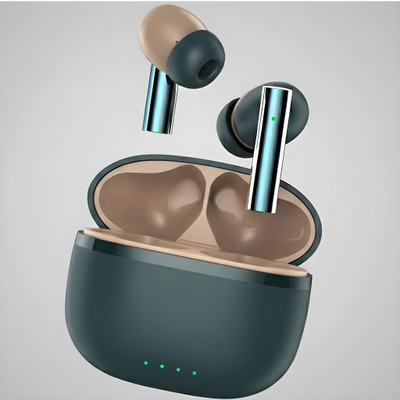 Gripzo Pro No_thing Buds 42dB Avtive Noise Cancellation,Ultra Bass Tech Bluetooth(Green, True Wireless)
