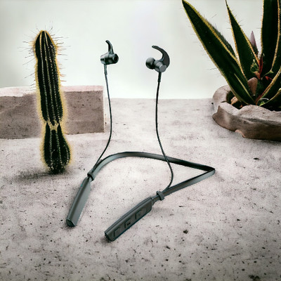 GPQ STORE Rokerz 235 Pro Wireless Bluetooth Neckband(0.2001 Bluetooth(Black, In the Ear)