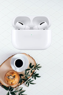 BeatFlow Airpox pro 2 with T16 Driver (USB-C) , Spatial Audio and upto 40 hours Playback Bluetooth(White, In the Ear)
