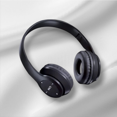 house of common Wireless Headset (Gaming) with Robust Bass and Over-Ear Comfort_GP Bluetooth & Wired(Black, On the Ear)