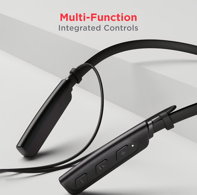 GPQ STORE 235 Pro Wireless Bluetooth Neckband(0.21 Bluetooth(Black, In the Ear)
