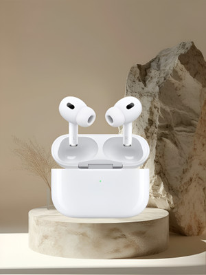 BeatFlow Buds2 Pro with 48Hrs Playback,Deep Bass,BM181 Bluetooth(White, True Wireless)