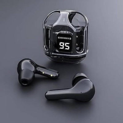 TECHMAZE T6 Earbuds/TWS/buds 5.1 Earbuds with 280H Playtime, M10 Bluetooth(Black, In the Ear)