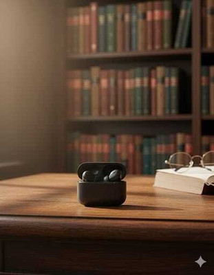 DINESH TWS AIRPOD black Earbud Bluetooth (Black, True Wireless)as83 Bluetooth(Black, True Wireless)