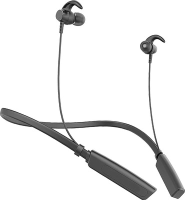 IZWI Hexa 200 Hours Standby 235 +Pro Neckband Wireless With Mic Headphones/Earphones Bluetooth(Black, In the Ear)