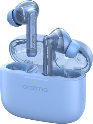 ORAIMO FreePods Lite Earbuds With 40Hr Playtime,Custom EQ Modes App,ENC Mic,IPX4,BT 5.3 Bluetooth Headset  (Ice Lake Blue, True Wireless) For Rs. 799 @ 73 %
