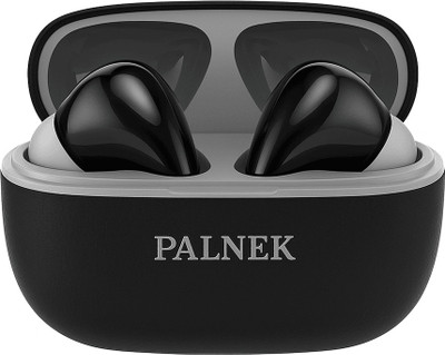 Palnek Ultra Pro Earbuds 40H Backup Low Latency ANC Bass Boost+ | BT 5.3 |Quad ENC Mic Bluetooth(Black, True Wireless)