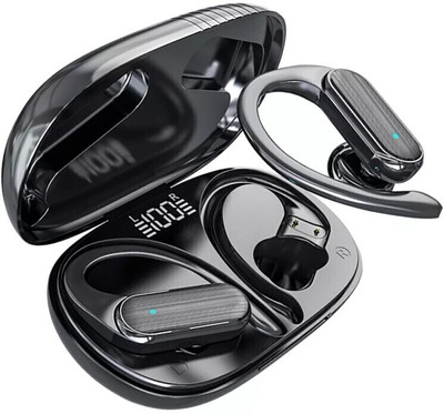 UPOZA Buds A520 with 42 hours battery Fast Charging TWS Bluetooth(Black, True Wireless)