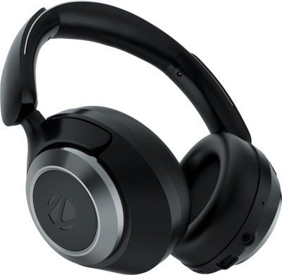 ZEBRONICS Duke Pro (WHP-13), 50Hr Backup, ANC & ENC,App Support,3EQ Modes,BT v6.0,Foldable Bluetooth(Black, On the Ear)