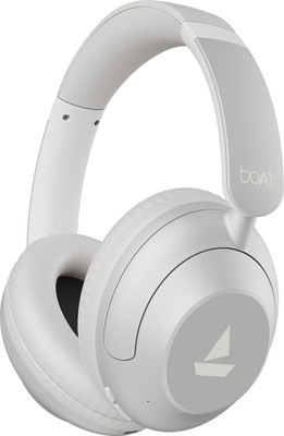 boAt Rockerz 650 Pro(2025 Launch), Touch/Swipe Controls, Dolby Audio, 80 Hrs Battery Bluetooth(Silver Frost, On the Ear)