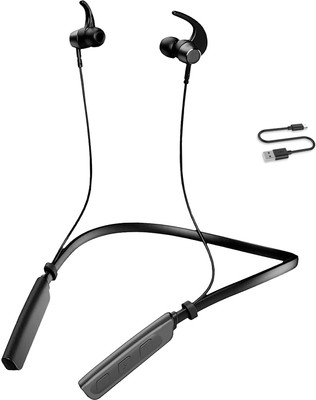 ZTNY 24Hours Playtime, Deep Bass Sound, Dual Connect Technology, Quick Charge Bluetooth(Black, In the Ear)