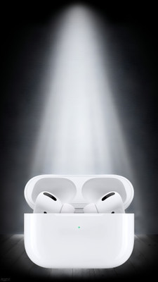 BeatFlow Airpox Pro 2 (2nd generation) Y49 wireless with anc (USB-C) Bluetooth(White, In the Ear)