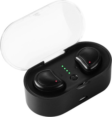 Lipzie Mini True Wireless Bluetooth Earbuds Bluetooth(Black, In the Ear)