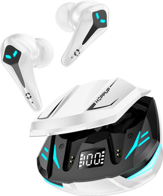 HOPPUP Predator Xo3 Gaming Earbuds with 35MS Bluetooth(White, True Wireless)