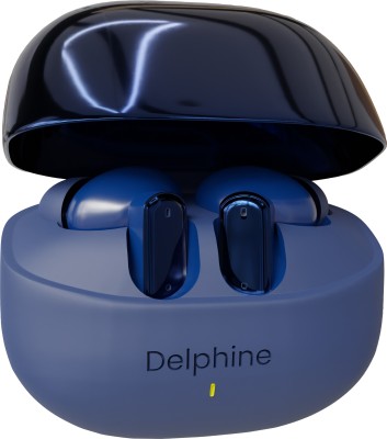 delphine Airdopes 145 Pro, Low Latency, ENx Tech, 36HRS Battery, Fast Charge, v5.3 Blue Bluetooth(Blue, In the Ear)