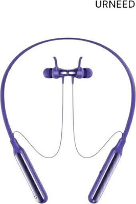 URNEED New Trending Wireles 60Hr Playback Headphone Stereo Earphone Bluetooth & Wired(Purple, In the Ear)