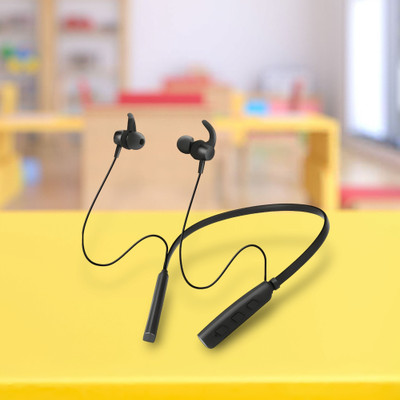 GPQ STORE Rokerz 235 Pro Wireless Bluetooth Neckband(0.4167 Bluetooth(Black, In the Ear)