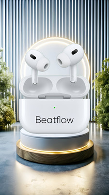 BeatFlow AirpoX Pro 2 Best premium quality -(USB-C) 07 Bluetooth(White, True Wireless)