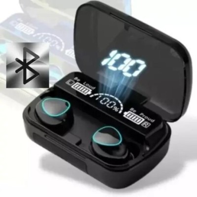 Seashot M10 TWS Bluetooth V5.1 in-Ear Wireless Earbuds-. Bluetooth(Black, True Wireless)