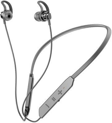 EYNK Grooves Fireboalt IPX4 Wireless with 40 Hours Playtime Vibration Bluetooth Headset(Grey, In the Ear)
