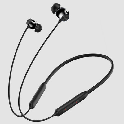 Enacfire T60 Bluetooth B2 Premium Neckband With 50Hrs Playback Clear Sound Bluetooth(Black, On the Ear)