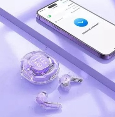 NKPR New Design Led UltraPods 2 Buds With Charging Case 195 Bluetooth(Blue, True Wireless)