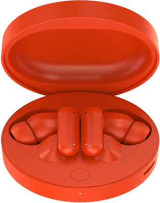 E EARBOUT Buds Pro with 45 dB ANC Ultra Bass Technology upto 39 hours of battery life BUDS Bluetooth(Orange, True Wireless)