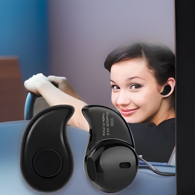 YAROH AA1_Kaju Mini Bluetooth Earpiece: 5-Hour Hands-Free Calling Bluetooth Headset(Black, In the Ear)