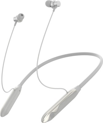 TX -FLO TMA-35 Neckband Wireless Splash-proof Sport Stereo High Bass Sound Smartphones Bluetooth & Wired Gaming Headset(White, In the Ear)