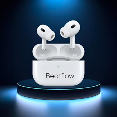 BeatFlow AirpoX Pro 2 Best premium quality -(USB-C) 74 Bluetooth(White, True Wireless)