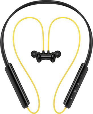 JAZX Buds Wireless 3 with 30bB ANC, 360 degree Spatial Audio, upto 50 hours Playback Bluetooth(Yellow, In the Ear)