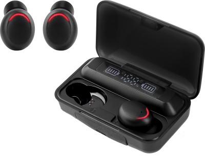 snowbudy DuoPods F9Pro TWS,Rich Bass,50H Playtime,AI ENC,Low Latency,13mm,Earbuds Bluetooth Gaming Headset(Black, True Wireless)