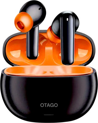 OTAGO 3Pods Ultra 40 Hours Playtime Gaming Bluetooth ENC Tws Earbuds 45ms Low Latency Bluetooth Gaming(Black, In the Ear)