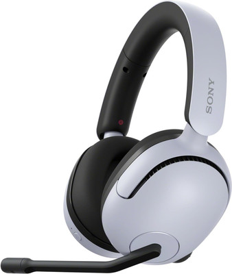 SONY Inzone H5 WH-G500 Wireless, 360 Spatial Sound,Compatible with PC&PS5,28 Hrs Batt Bluetooth Gaming(White, On the Ear)
