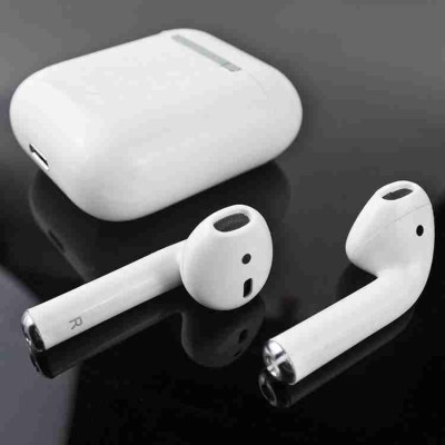 Gadget Master i12 bluetooth headphone wireless with Bluetooth(White, In the Ear)