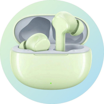 Cult T10 TWS Bluetooth Earbuds | Lightweight, Stylish & Powerful Bass Bluetooth Gaming(Green, True Wireless)