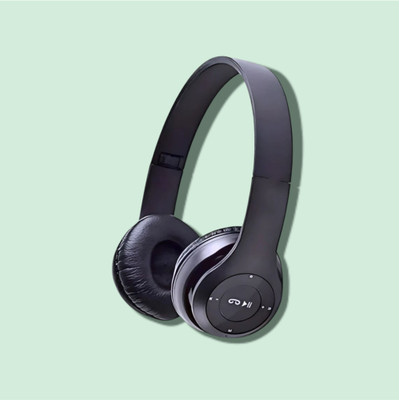 TWS Portable Folding Wireless with Bass Presence Control_N9 Bluetooth & Wired(Black, On the Ear)