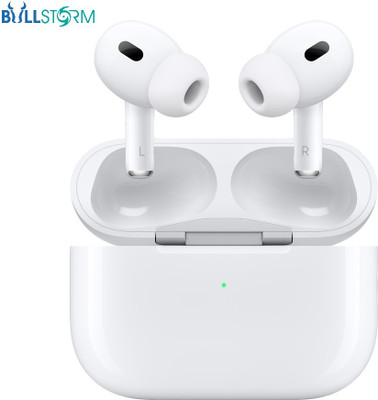 BULLSTORM ANC Elite,ANC, 50 H Battery,,ENx Tech, Stream Ad Free Music via App Bluetooth Bluetooth Gaming(White, True Wireless)