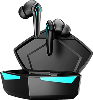 TecSox Electra Wireless Earbuds| IPX|40hrs Best Low Latency Gaming TWS| Gaming Mode Bluetooth Headset(Black, True Wireless)