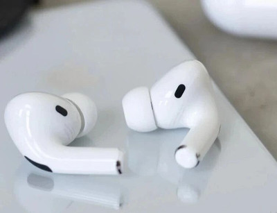 Omer N Co Airpods Pro 2 (2nd gen) Original certified with MagSafe Case-(USB-C) Bluetooth(White, True Wireless)