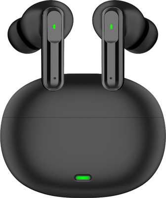TOCSIN X38 buds with 60 Hrs of playtime, Quad Mic with ENC Type C Fast Charging (TBLK1) Bluetooth Gaming(Black, True Wireless)