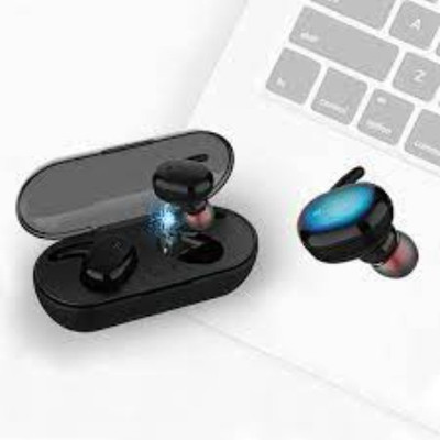 GUGGU UUJ_459S_TWS 4 Wireless Earbuds Bluetooth Headset Bluetooth(Black, True Wireless)
