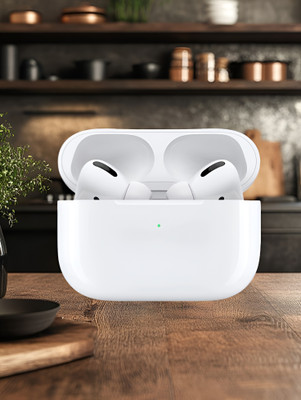 BeatFlow Earbuds Pro Pro 2 (2nd generation) 806 MagSafe Case-(USB-C) Bluetooth(White, In the Ear)